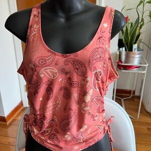 Guess Coral Paisley Tank Top